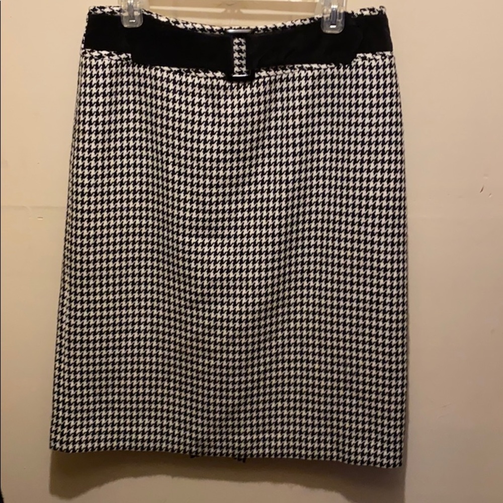 Cato Houndstooth Skirt